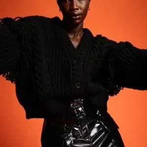 H&M Sweaters Fringe Trimmed Cardigan Black Small Poshmark